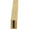 Ekena Millwork 3-inch W x 16-inch D x 16-inch H Ridgewood Rough Cedar Woodgrain TimberThane Knee Brace, Primed BRCUR03X16X16RIDRCPR - alternate 6